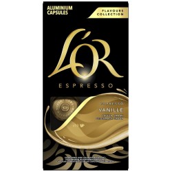 L OR Café capsules saveur vanille compatibles Nespresso L'OR (capsules) 10 10L