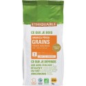 ETHIQUABLE Café en grains pur arabica Pérou Bio (1 kg)