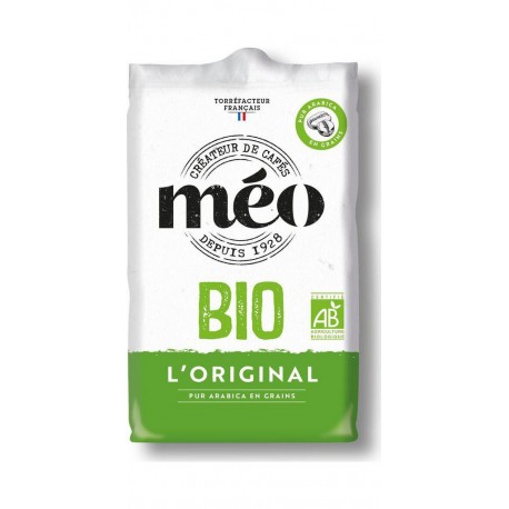 L MEO Café en grains L'Original Bio MEO 500g