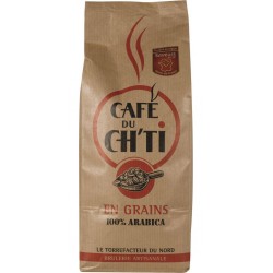 CAFE DU CH TI Café en grains CAFE DU CH'TI 1kg