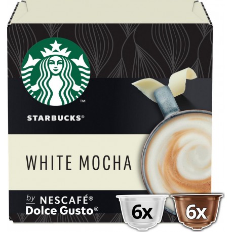 STARBUCKS Café capsule dolce gusto white mocha 12