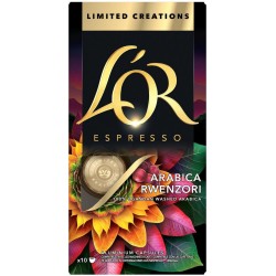 L OR Café capsules edition limitée compatibles Nespresso L'OR (capsules) 10 10L