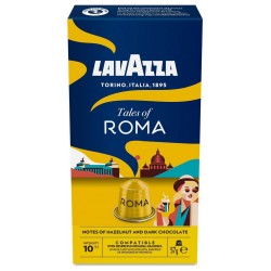 LAVAZZA Café Moulu en Capsule Tales Of Roma Compatible Nespresso (10 capsules)