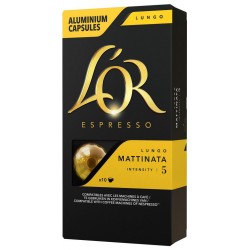 L OR Café capsules lungo mattinata n°5 compatibles Nespresso L'OR (capsules) 10 10L