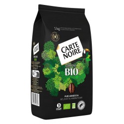 CARTE NOIRE Café en grains Bio 100% arabica 1kg