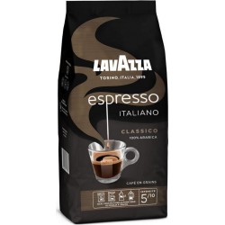 LAVAZZA Café en grains Espresso Italiano 100% arabica 500g