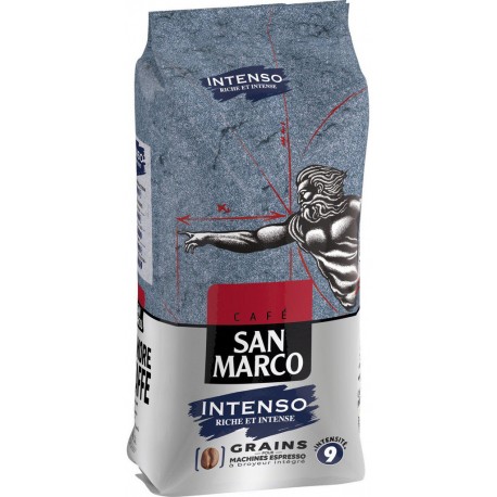 SAN MARCO Café en grains Intenso 500g