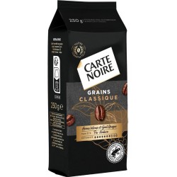 CARTE NOIRE Café en grains Classique 100% arabica 250g