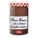 BONNE MAMAN Pâtes à tartiner noisette et cacao le pot de 725g