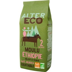 ALTER ECO Café Moulu Ethiopie Pur arabica 260g