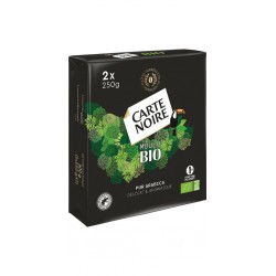 CARTE NOIRE Café moulu Bio 100% arabica (les 2 paquets de 250g)