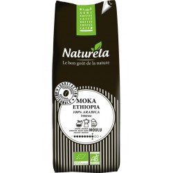 NATURELA Café Moulu Moka Ethiopie Pur arabica 250g