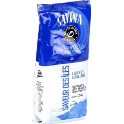 SAVINA Café moulu Saveur des Îles (250 g)