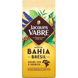 JACQUES VABRE Café moulu Bahia Brésil 100% arabica 250G 250L