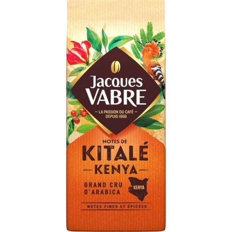 JACQUES VABRE Café moulu Kitalé Kenya 100% arabica 250g