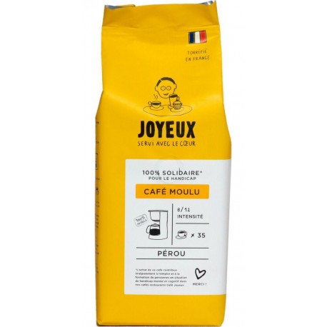 CAFE JOYEUX Café moulu Pérou 250g