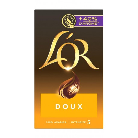 L OR Café moulu doux L'OR 250G 250L