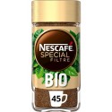 NESCAFE Café Soluble Spécial Filtre Bio (le flacon de 90g 50) TASSES L