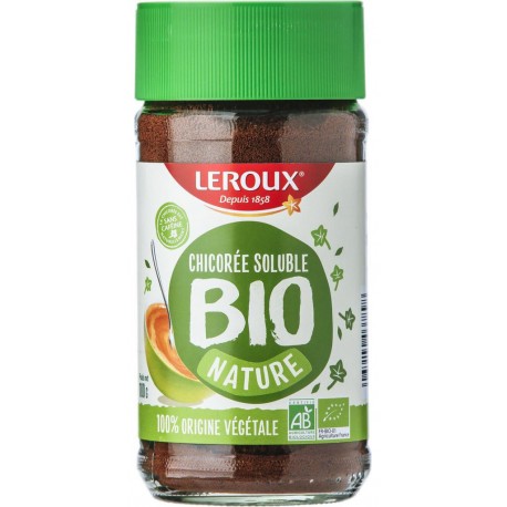 LEROUX Chicorée Soluble Nature Bio le pot de 100g