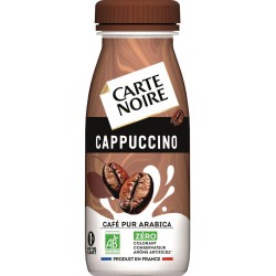 CARTE NOIRE Café prêt à boire Cappuccino Bio 250ml