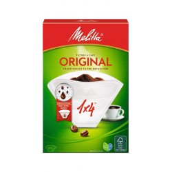 MELITTA Filtre à Café 1x4/ Blanc Original ® 100 100L