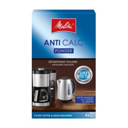 MELITTA Détartrant poudre pour cafetières à filtre (6 doses 125g)