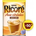 RICORE Café Soluble Chicorée aux céréales la boite 260g