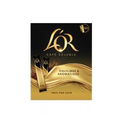 L OR Café soluble équilibré et aromatique L'OR (25) STICKS L