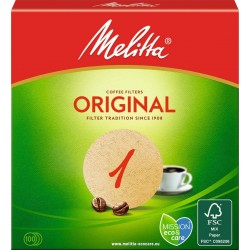 MELITTA Filtres à café brun rond 100