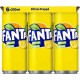 Fanta Boisson gazeuse au Citron 33cl (pack de 6)