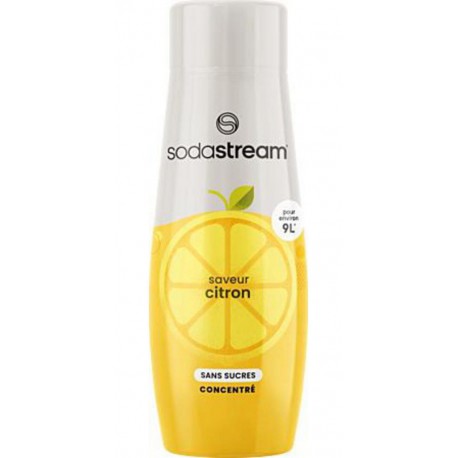 Sodastream Concentré Saveur Citron Sans Sucres 440ml