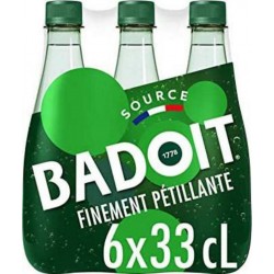 Badoit Verte 33cl (pack de 6)