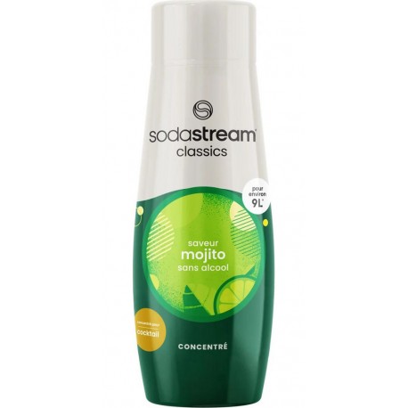 Sodastream Concentré pour Cocktail Saveur Mojito sans Alcool 440ml