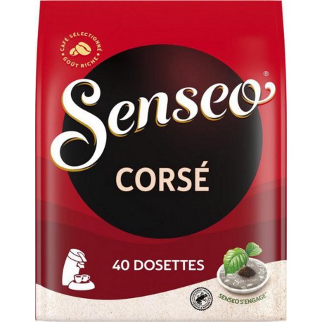 SENSEO Café dosettes corsé (40 dosettes)