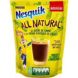 Nesquik All Natural 168g (lot de 6 doypacks)