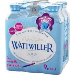 Wattwiller EAU MINERALE 50cl (pack de 9)