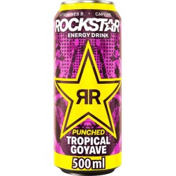 Boisson énergisante Rockstar Tropical goyave 50cl