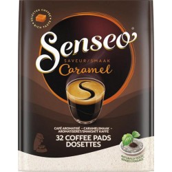 SENSEO Café dosettes saveur caramel x32 dosettes