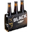 Licorne Bière black douce & savoureuse 33cl 6%vol. (lot de 2 packs de 3 soit 6 bouteilles)