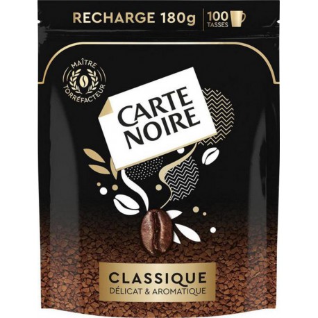 CARTE NOIRE Café soluble Classique recharge 144g