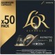 L'OR Café capsules ristretto intensité 11 compatibles Nespresso (x50 capsules)