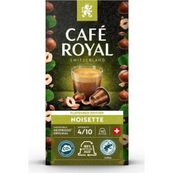 CAFE ROYAL Café capsules Compatibles Nespresso noisette n°4 (capsules) 10 10L
