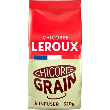 LEROUX Chicorée torréfiée en grains 520g