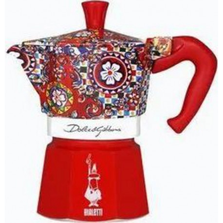 Bialetti Cafetière italienne Moka Express 3 Cups Dolce Gabbana