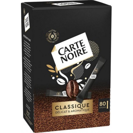 CARTE NOIRE Café soluble Classique (144g 80 sticks)
