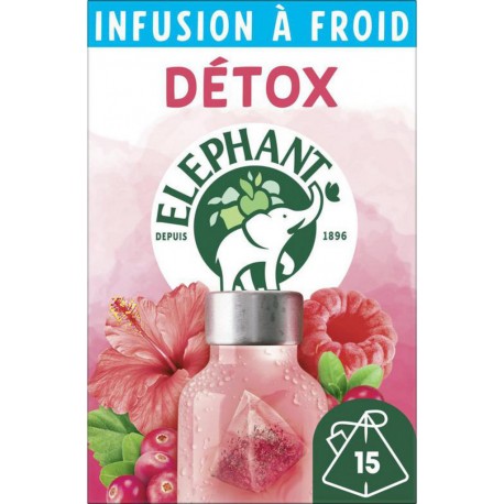 ELEPHANT Infusion à froid détox x15