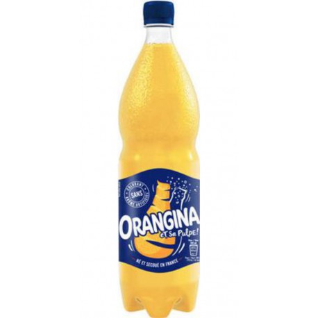 ORANGINA Soda à l'Orange avec sa Pulpe 1.5L