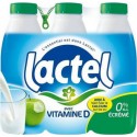 Lait Lactel Vitamine D écrémé 1L (lot de 18)