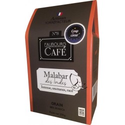 FAUBOURG CAFE Café en grains Malabar des Indes 250g