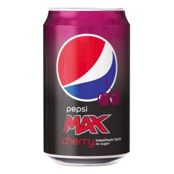 Pepsi Max Cherry 33cl (pack de 24)